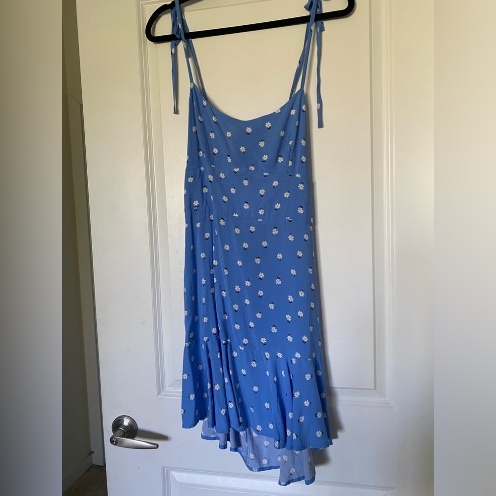 Blue Daisy Summer Dress